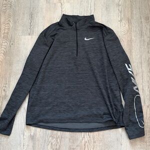 Nike Running Lightweight Jacket; Gray, XL